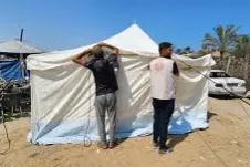 Launching the earthquake response campaign